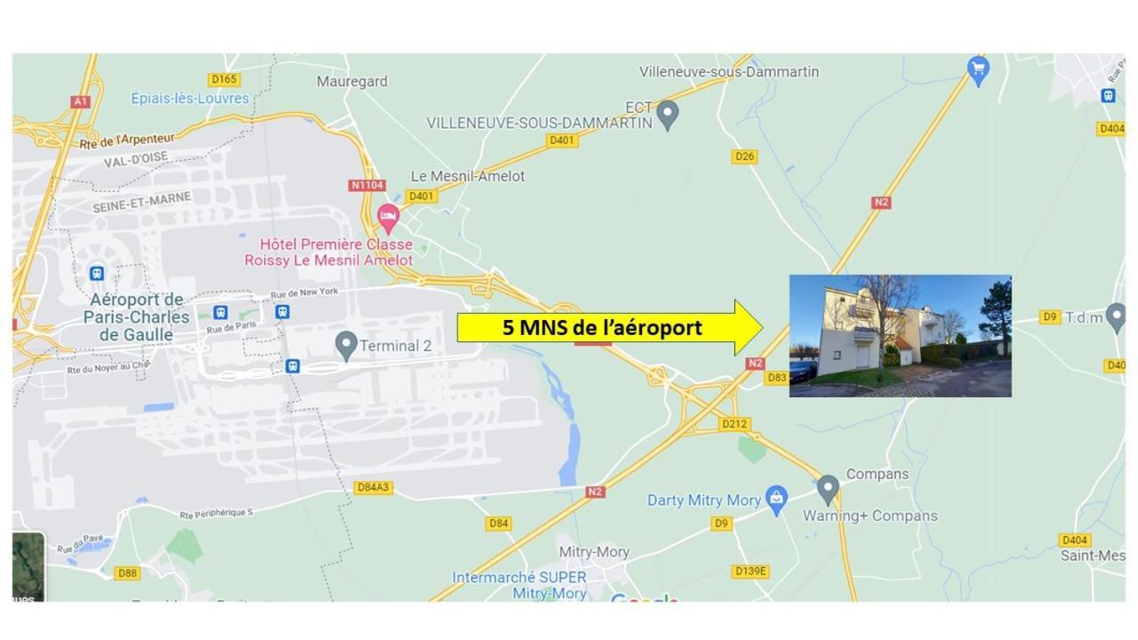 Le Stop N'Go Cdg - Airport - Asterix - Paris Thieux  外观 照片